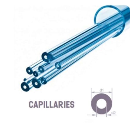 Simax Borosilicate Capillary Tubing, 0.8 mm Bore