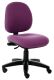 Tamperproof adult workstation chair adjustable seat back