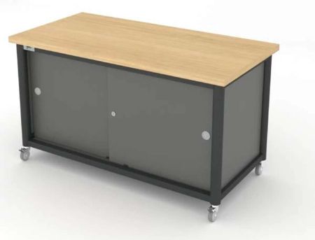 Akira� StorageBench - Onyx Grey/Vicenza Oak