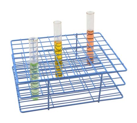 Test Tube Rack, Blue, 80 x 25 mm